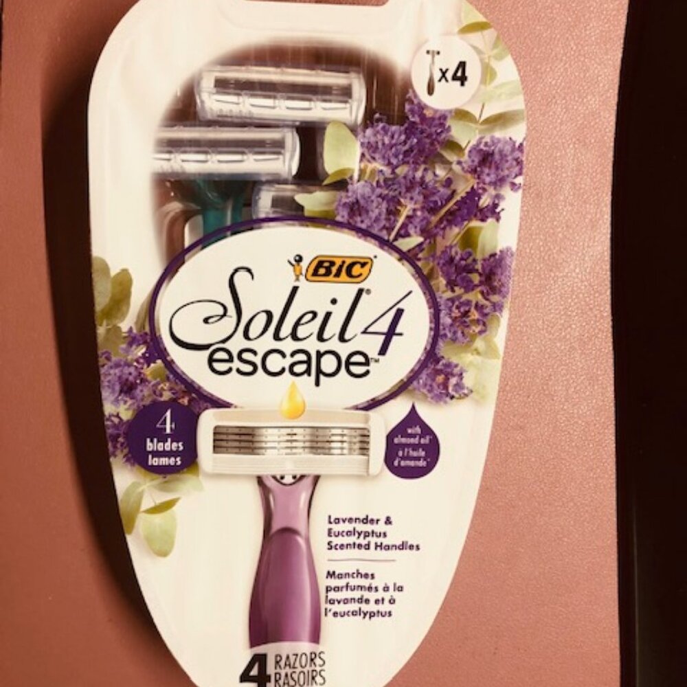 BIC Soleil 4 Escape Women's Disposable 4-Blade Razors